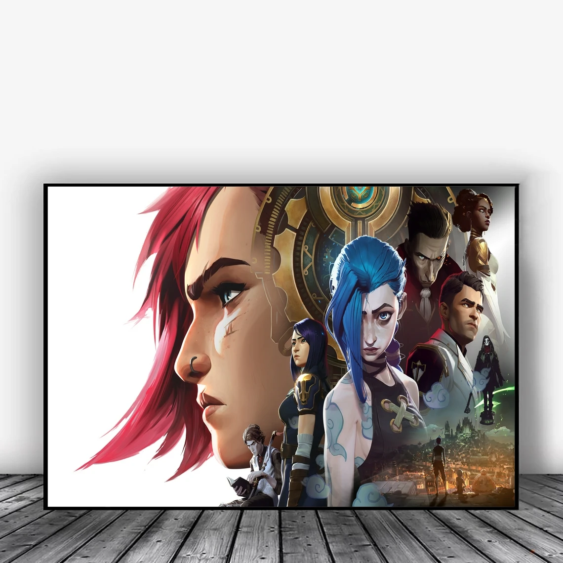 Arcane: League of Legends Poster Animation Cartoon Tv Series Movie,League  Of Legends Game Poster Print Home Decor Wall Painting|Vẽ Tranh & Thư Pháp|  - AliExpress