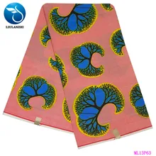 LIULANZHI африканская восковая ткань принты Анкара батик ткань для одежды Горячая Распродажа восковая Хлопковая Ткань 6 ярдов ML13P55-ML13P65