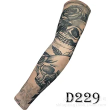 Нарукавник с татуировкой рыболовные луга кислородный музыкальный фестиваль рыболовные тату рукава солнечные УФ-Защита руки татуированные руки
