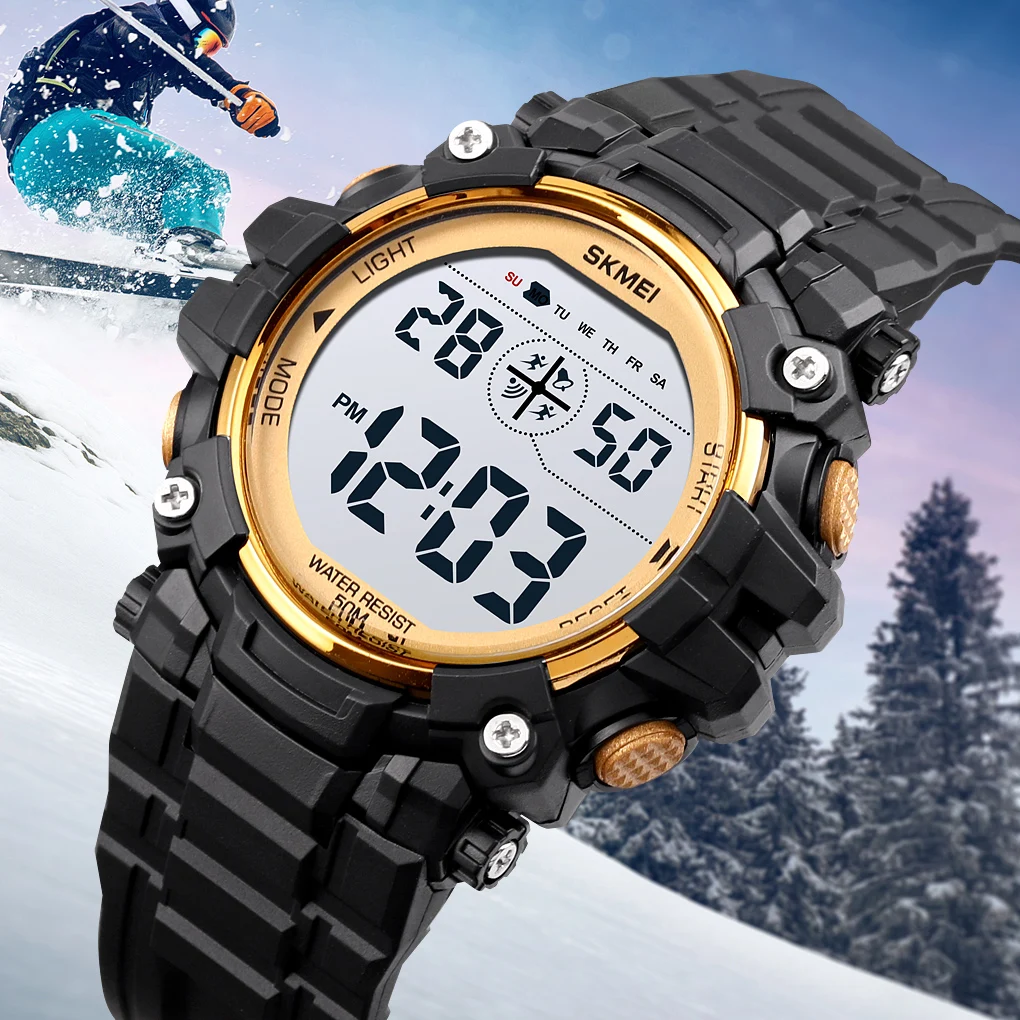 SKMEI Kids Watches Casual Child Boys Girls Stopwatch Led Clock Watch Waterproof Electronic Sports Wristwatches For Children 1616