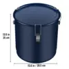 VEVOR 5/8/10 Gal Fryer Grease Bucket Oil Disposal Caddy With Lid&Filter Bag Thickened Steel Durable for Kitchen Commercial Use 6