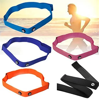 

3 Colors Elastic Chest Belt Soft Strap Band for Polar Sport Running Gym Fitness Heart Rate Monitor for Bluetooth