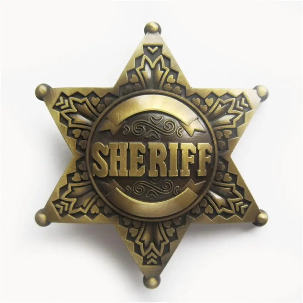 Military Belt Buckle metal Bronze Star Medal NEW