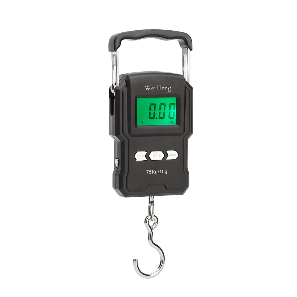 2 AAA Batteries Included PS01 Electronic Balance Digital Fishing Postal Hanging Hook Scale with Measuring Tape with Backlit LCD Display Dr.meter Fishing Electronic Weighing Scales FS01