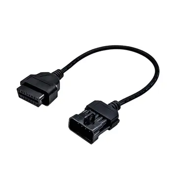 

For Vauxhall / Opel 10 Pin to 16 Pin OBD2 Car Diagnostic Connector Adapter Cable #