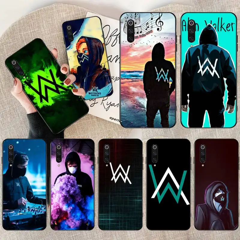 Чехол-Обложка для телефона с принтом Alan Walker Xiaomi Mi10 10Pro 10 lite Mi9 9SE 8SE Pocophone F1 Mi8 Lite |