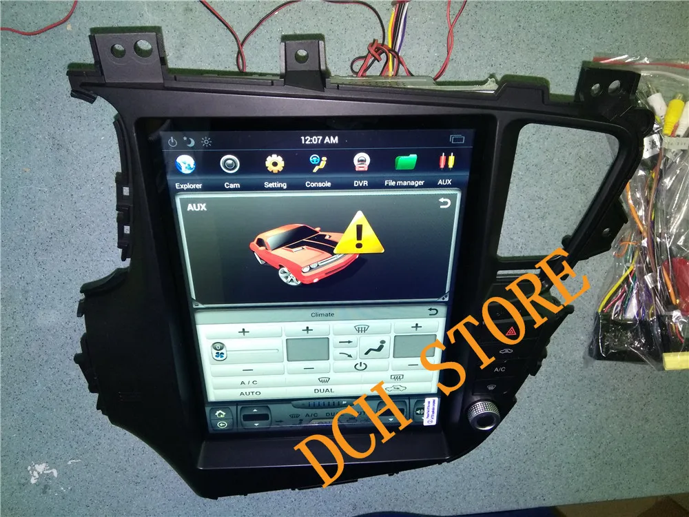 12 1 ''Tesla Style Android 9 0 автомобильный DVD GPS навигатор плеер для KIA Optima K5 2010 2013 авто