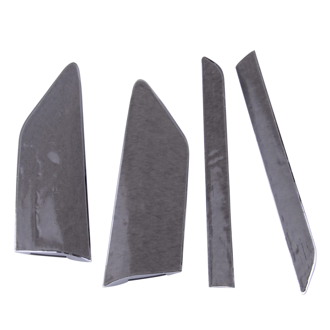 4pcs ABS Car Exterior ABS Intake Air Vent Hood Fender Cover Trim for VW Tiguan car engine hood cover