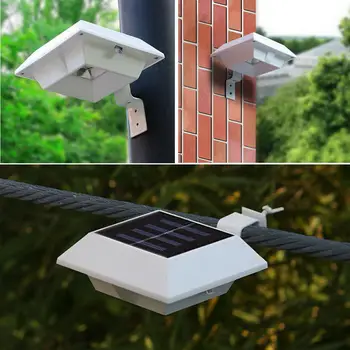 

6 LED Solar Light Built-in High Quality Smart Chip IP65 Waterproof Fence Light Corridor Wall Lamp TN88