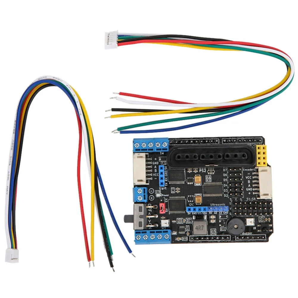 5 в 4-way TB6612 DC 0,5 Вт модуль привода двигателя плата контроллера подходит для Arduino Nano V3.0 TB6612FNG поддерживает BT