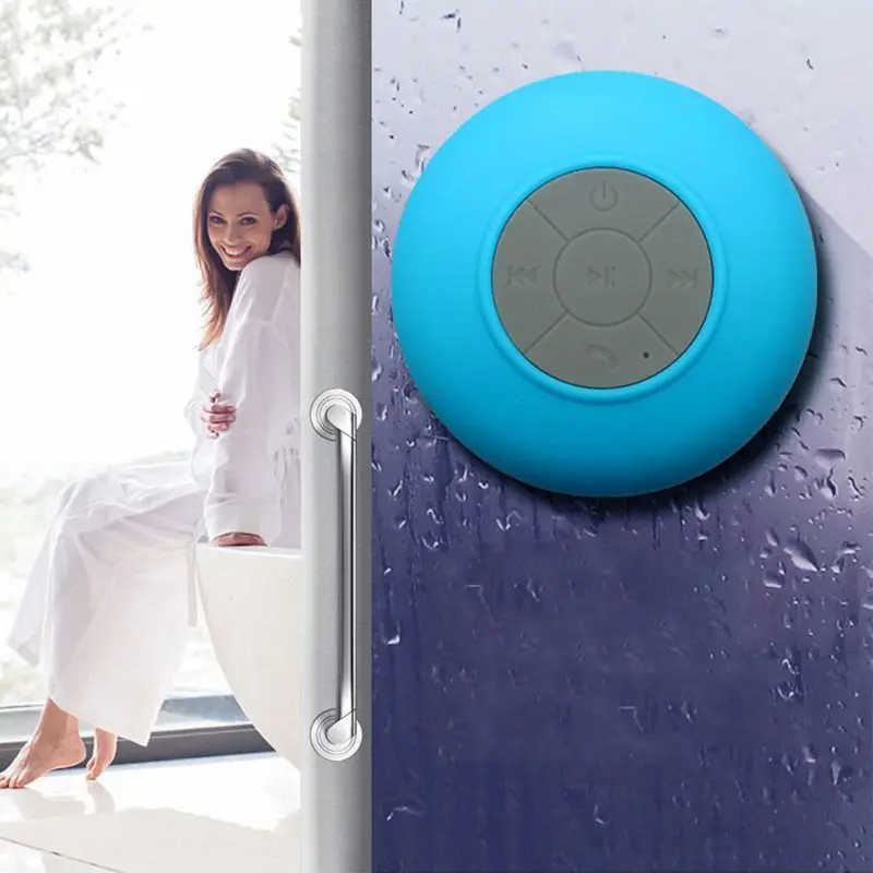 Водонепроницаемый Душ динамик беспроводной Bluetooth Ванная комната Кухня автомобиля громкой связи микрофон