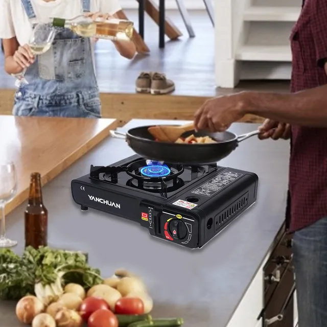 Portable Gas Stove with 1 Pc Free Butane Gas Catridge TUZZUT Qatar