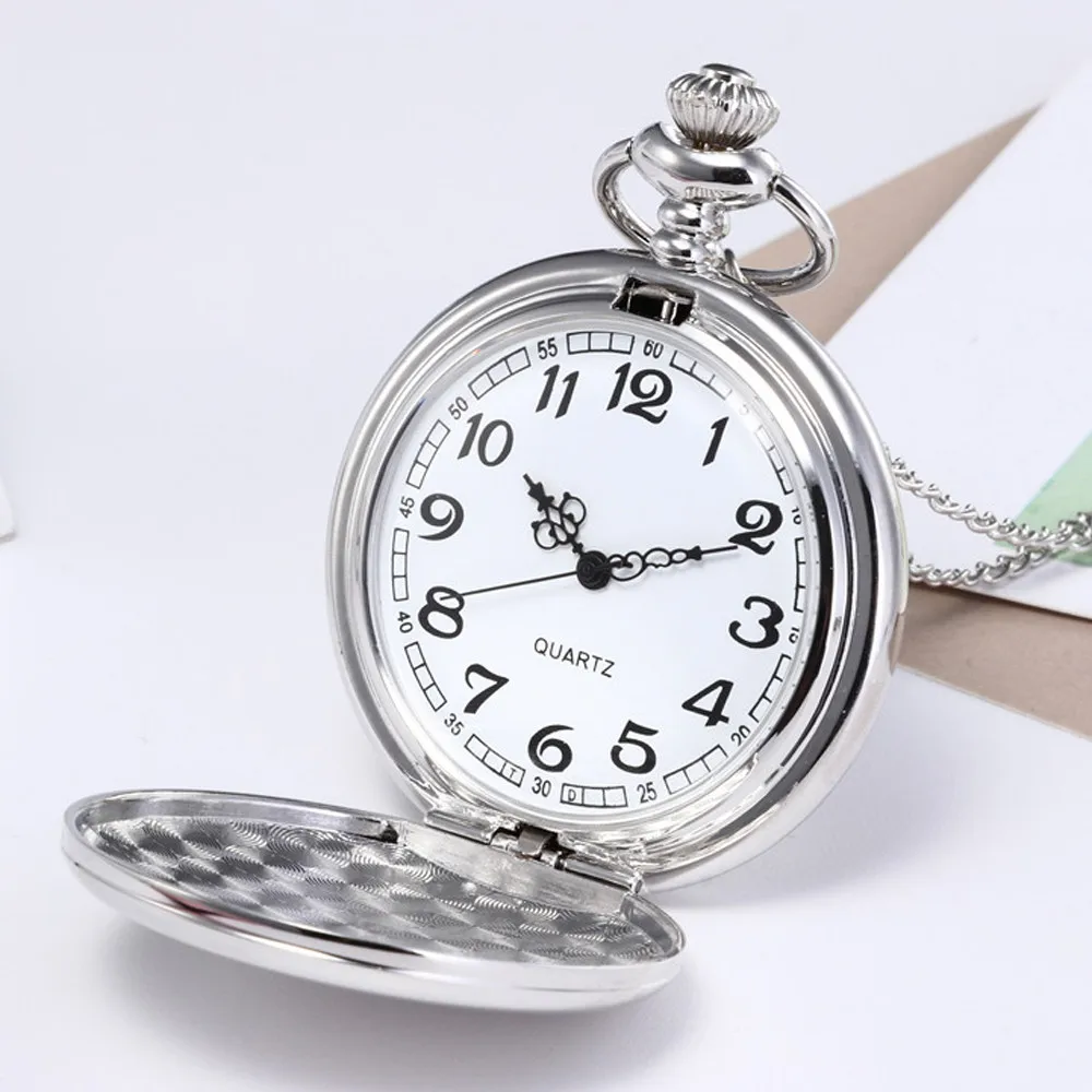 

Fashion hot pocket watch classic glossy retro antique pocket watch neutral bronze chain necklace pocket watch каѬманне ас 50*