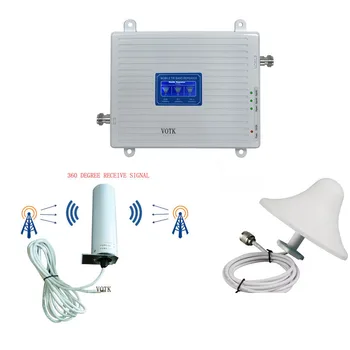 

90018002600 Tri band SIGNAL Booster 2G3G4G network Repeater CELLULAR 4G LTE SIGNAL AMPLIFIER WITH 360 OMNI ANTENNA