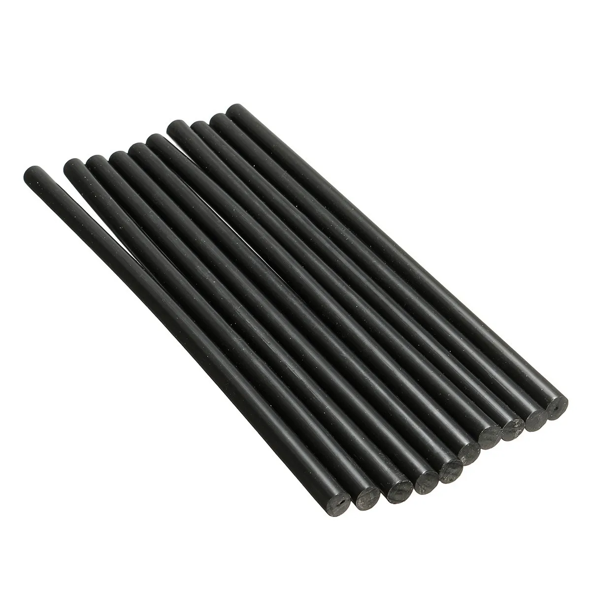 10pcs 11mm Black Hot Melt Glue Sticks For Electric Glue Guns Craft Album Alloy Accessory Car Dent Paintless Removal Hand Repair