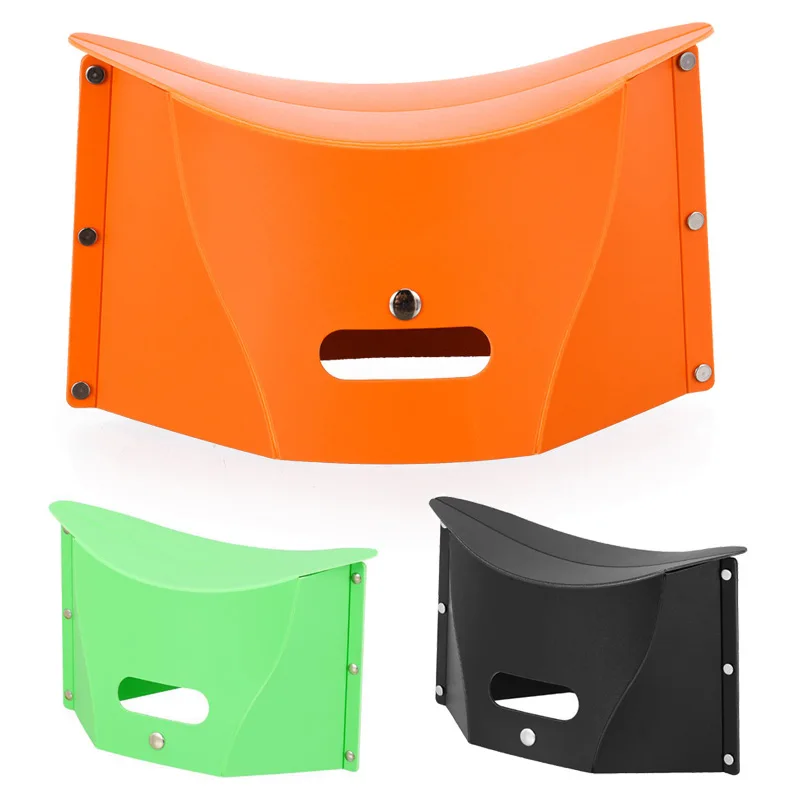 

Portable Multifunctional On The Go Folding Chair Outdoor Camping Plastic Storage Chair SLC88