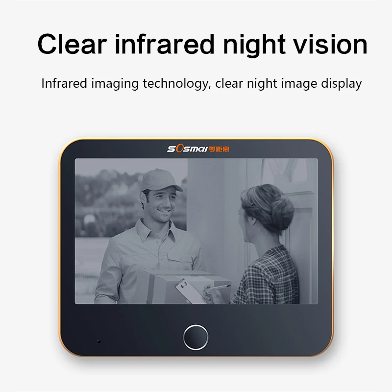 Wireless Wifi Video Intercom Doorbell Video Door Peephole Viewer Door Bell Home Security WIFI Doorbell Camera Motion Detection