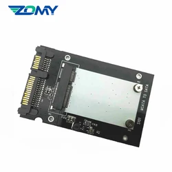ZOMY – carte de disque dur MSATA à SATA de 2.5 pouces pour ordinateur portable, adaptateur de SSD, convertisseur, accessoires, boîtier de stockage interne pour ordinateur portable 