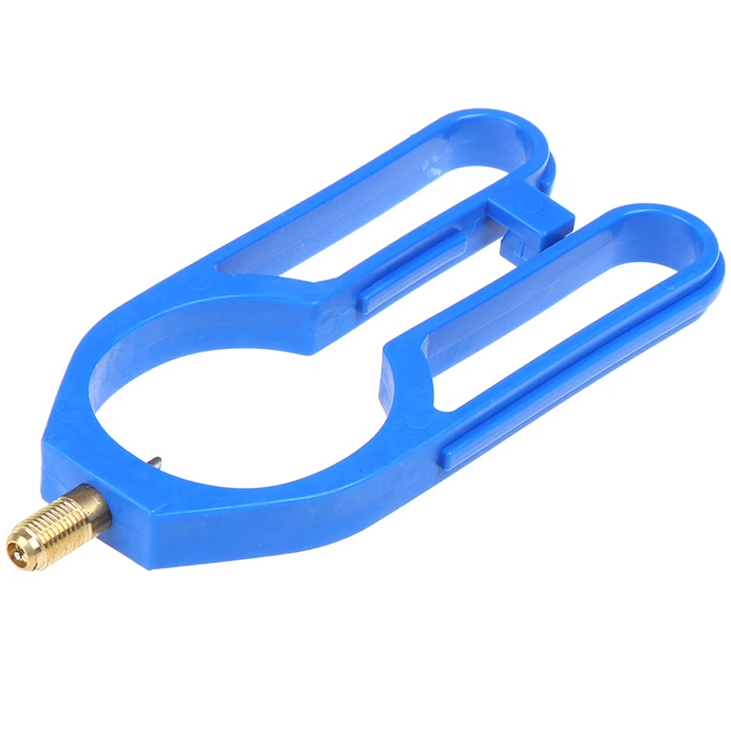 Синий R134A A/C Холодильный газ 2-7/" Can Side Быстрый кран конус Can W/1/4" клапан - Цвет: Синий