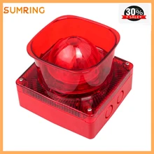 ABS – alarme de sécurité, stroboscope DC24V, pour sirène, klaxon, 88db, haut volume