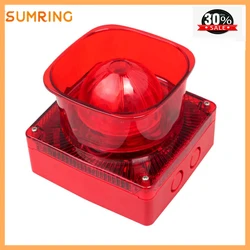 ABS Security Alarm DC24V Strobe For Siren Alarm Horn Strobe With 88dB High volume