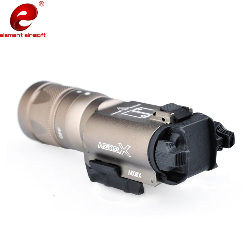 Element Airsoft Surefir X300 пистолет стробоскоп светильник 220 лм охотничья лампа пистолет оружейный светильник X300V EX381