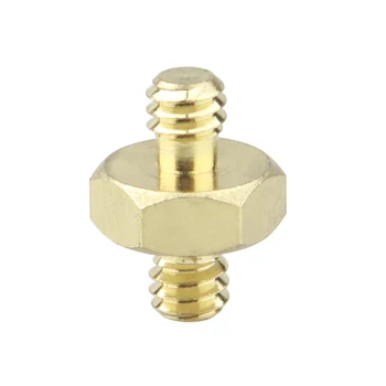 

CAMVATE Thread Adapter 1/4" to 1/4" Double Male Screw Adaptor Hex for DSLR Camera Tripod C091