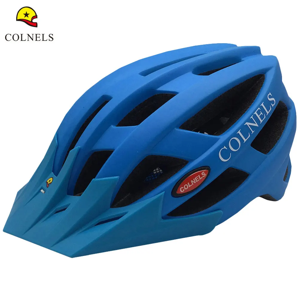 

COLNELS MTB Road Bike Helmet Cycling Helmet Adult Big Visor In-mold Breathable lightweight Outdoor Sport Bicycle Helmet Men Helm