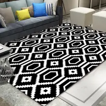 Гостиная винтажная американская Геометрическая марокканский этнический стиль дверь для спальни коврик для гостиной ковер спальня и ковры