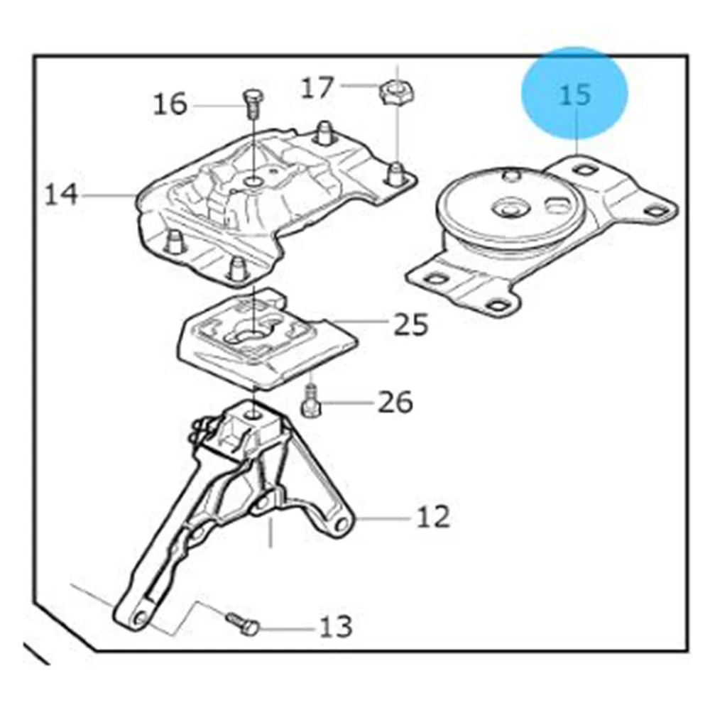 For Volvo C30 V50 C70 V40 S40 C-MAX FOCUS KUGA Set of Left Engine Motor Mounts Hutchinson Pro Parts 31316498 1682477