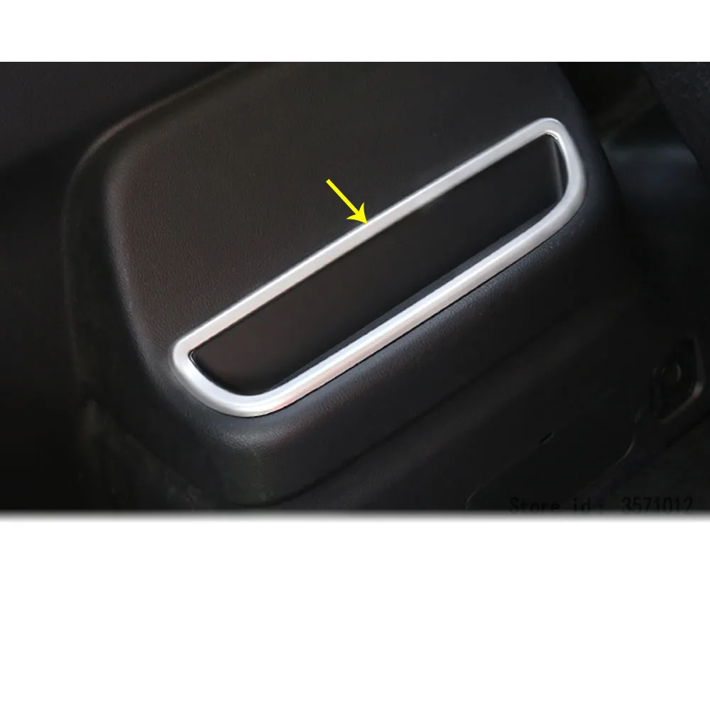 

Car Stickers Garnish Cover Trim Rear Seat Adjustment Adjust Upside Lamp Frame 1pcsFor Mitsubishi Outlander 2016 2017 2018 2019