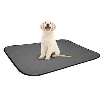 

Washable Waterproof Dog Pet Diaper Mat Urine Absorbent Environment Protect Diaper Mat Reusable Training Pad Dog Seat Cover
