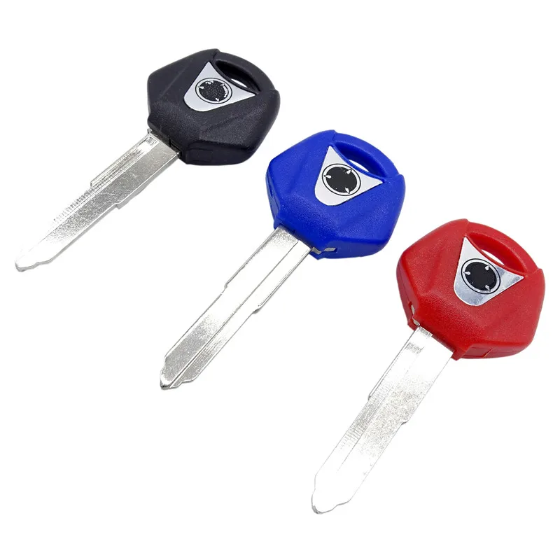 1PC 43mm Fit for YAMAHA YZF XJR1300 FJR1300 MT09 MT07 XJ6 TMax FZ6 FZ8 R3 R1 R6 Motorcycle Uncut Blade Blank Key Embryo
