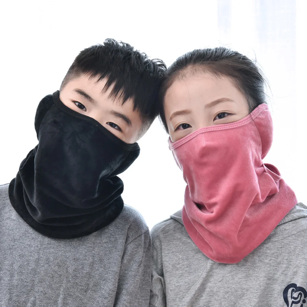 Маска для лица езды на велосипеде осень зима шарф детей детский лыжный велосипед