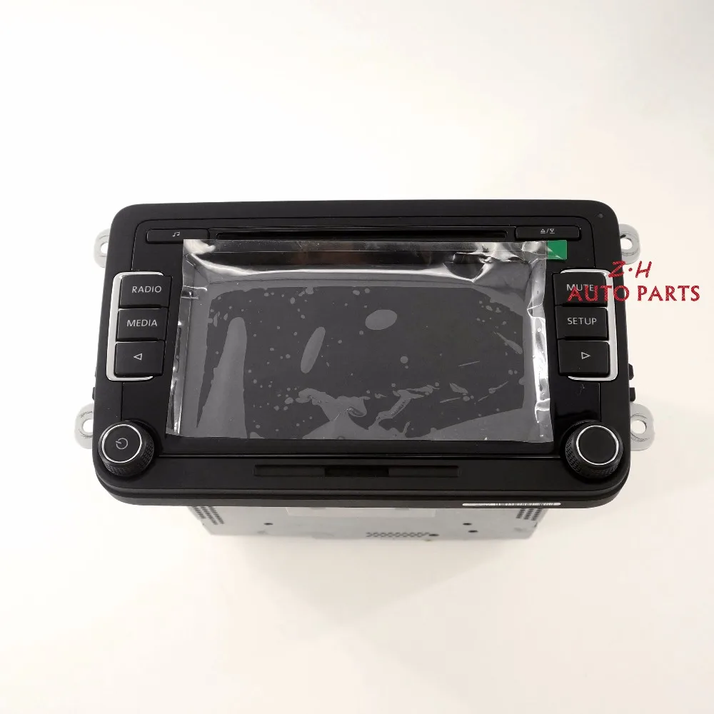 CD-плеер RCD510 радио 56D 035 190 A+ 9W2 Bluetooth модуль 1K8035730D+ микрофон жгут для VW Jetta Tiguan Passat RCD510