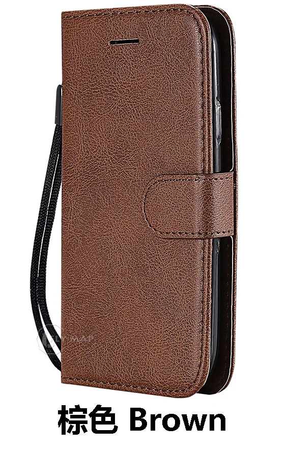 Brown Чехол-Кошелек для huawei P smart Z Dual STK-LX1 STK-L21 флип-чехол для телефона кожаный чехол для huawei Psmart Z STK LX1 L21 чехол - Цвет: Brown