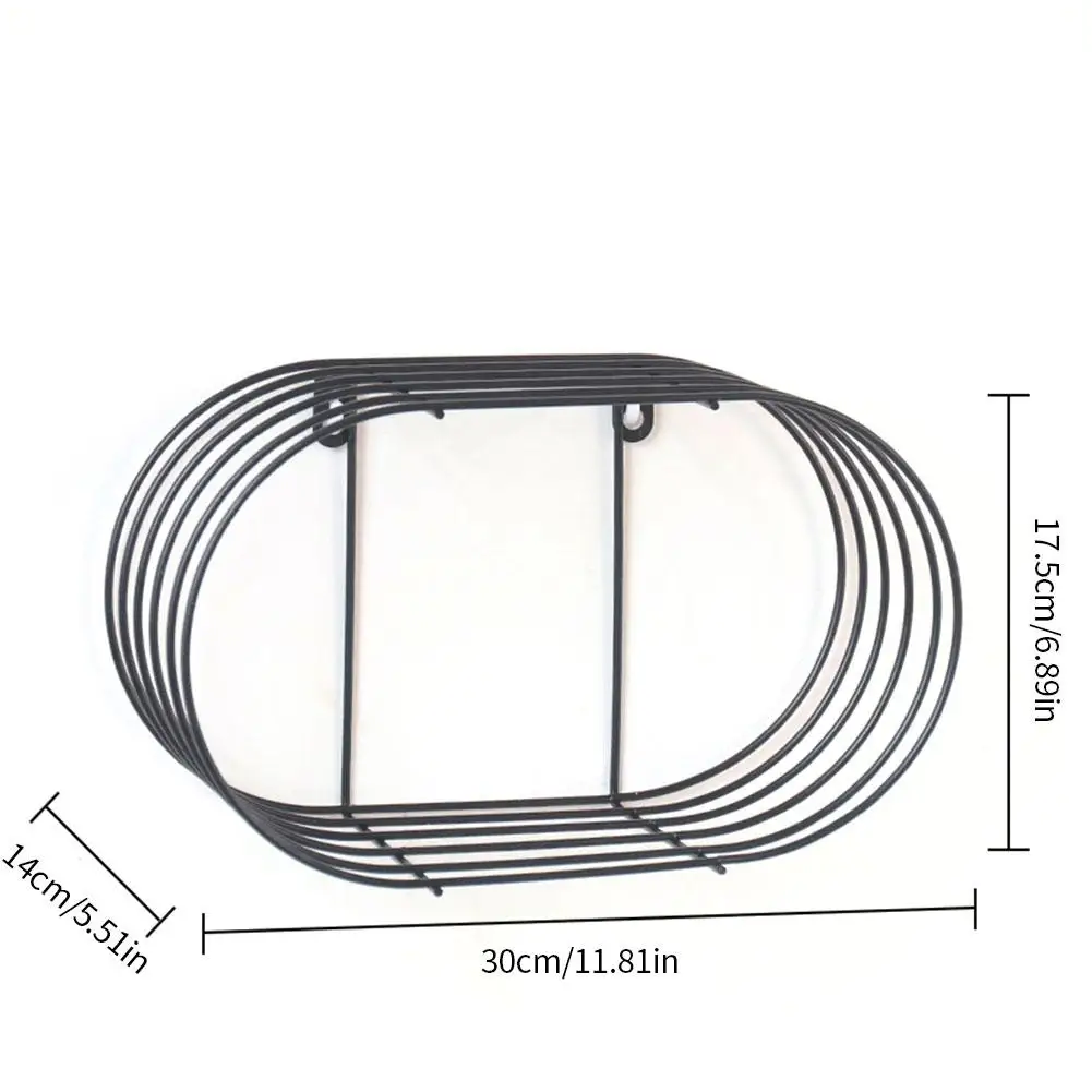 Настенные украшения железная рамка подвесной стеллаж настенный дисплей для хранения мелочей полки для ванной комнаты многофункциональная проволочная сетка металлическая настенная полка
