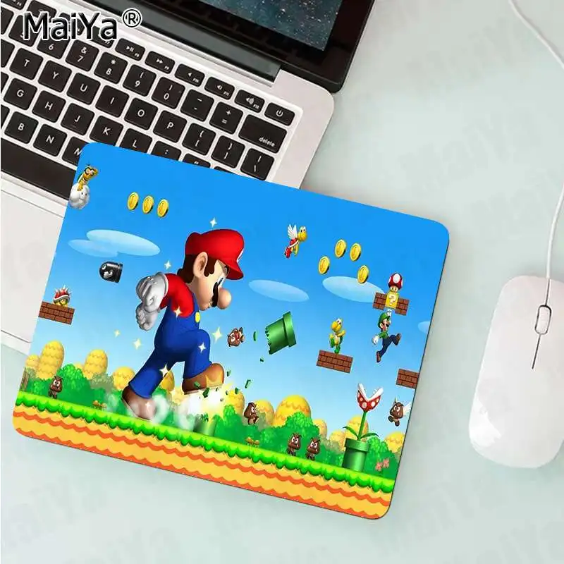 MaiYa super mario bros высокоскоростной коврик для мыши резиновый компьютерный игровой коврик для мыши