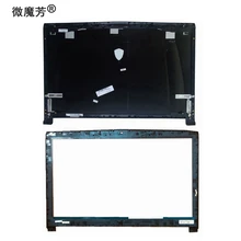 GZEELE для MSI GP72 GL72 GP72VR GL72M MS-1793 ноутбук 1" металлический материал ноутбук Топ чехол база ЖК-дисплей задняя крышка Черный