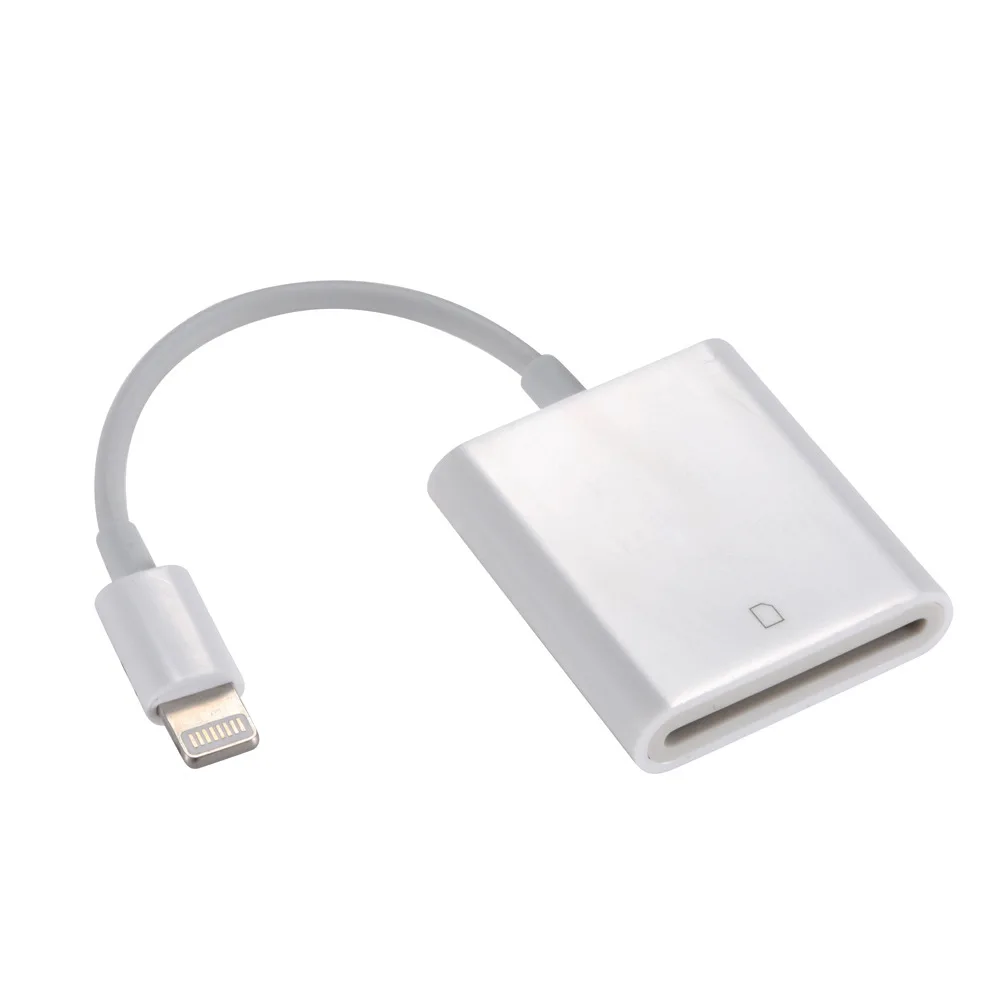 Кардридер для Apple mobile sd card reader для iphone6/7 plus/8/x/ipad camera kit