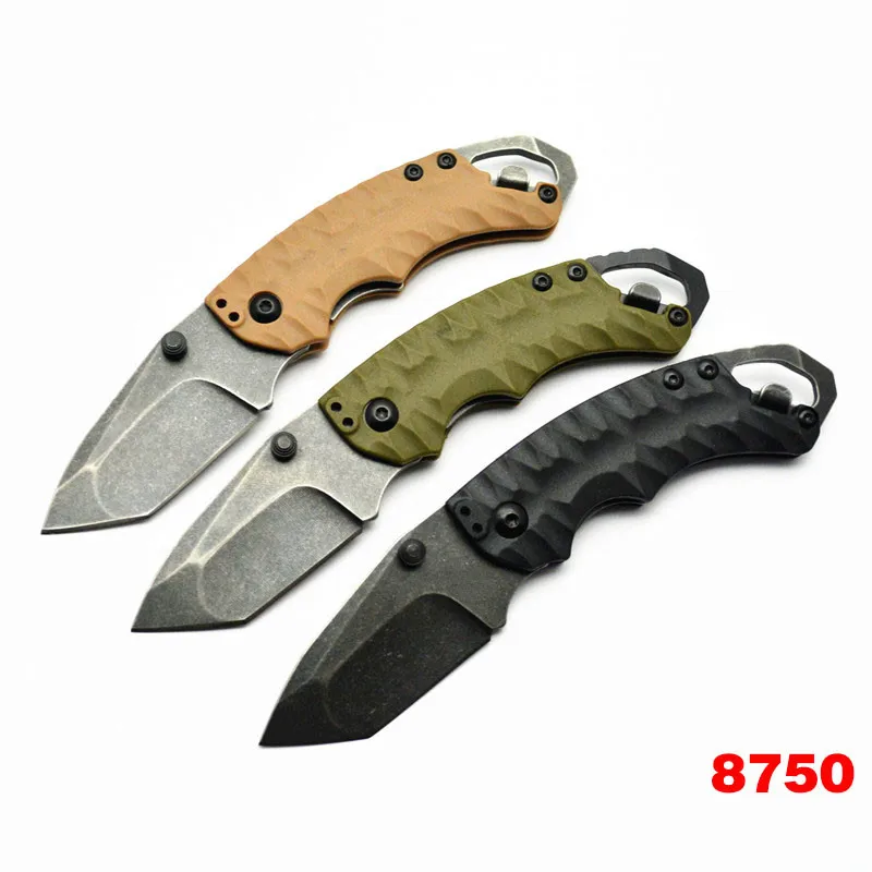 

3 Style Kershaw 8750 Tactical Folding Knife Hinderer Design Flipper Camping Hunting Survival Pocket Knife Utility EDC Tool