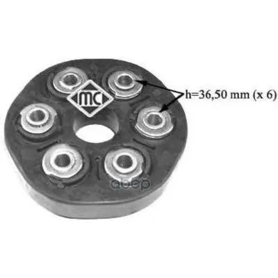 Муфта Кардана Scenic / Kangoo 4x4 05185 METALCAUCHO арт. 05185