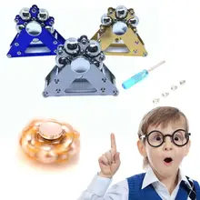 Спиннер колесо обозрения металлический набор ручной Спиннер Игрушка фокус на кончике пальца гироскоп снятие стресса ручной Спиннер игрушки для детей