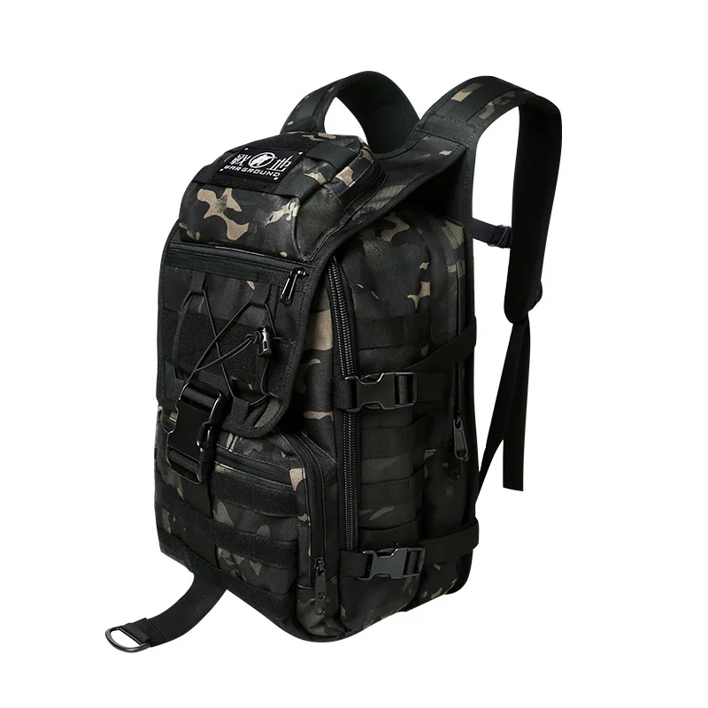 Capricorn camouflage Походный тактический рюкзак 40л, водонепроницаемая нейлоновая сумка, армейский Камуфляжный ранец, охотничий рюкзак Mochila Militar, рюкзак 600D, Оксфорд, унисекс - Цвет: Capricorn camouflage
