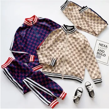 

Children Autumn Clothing Set Baby Boy Fall Outfts Jacket +Pants Girls 2Pieces Tracksuit Kids Sport Suit