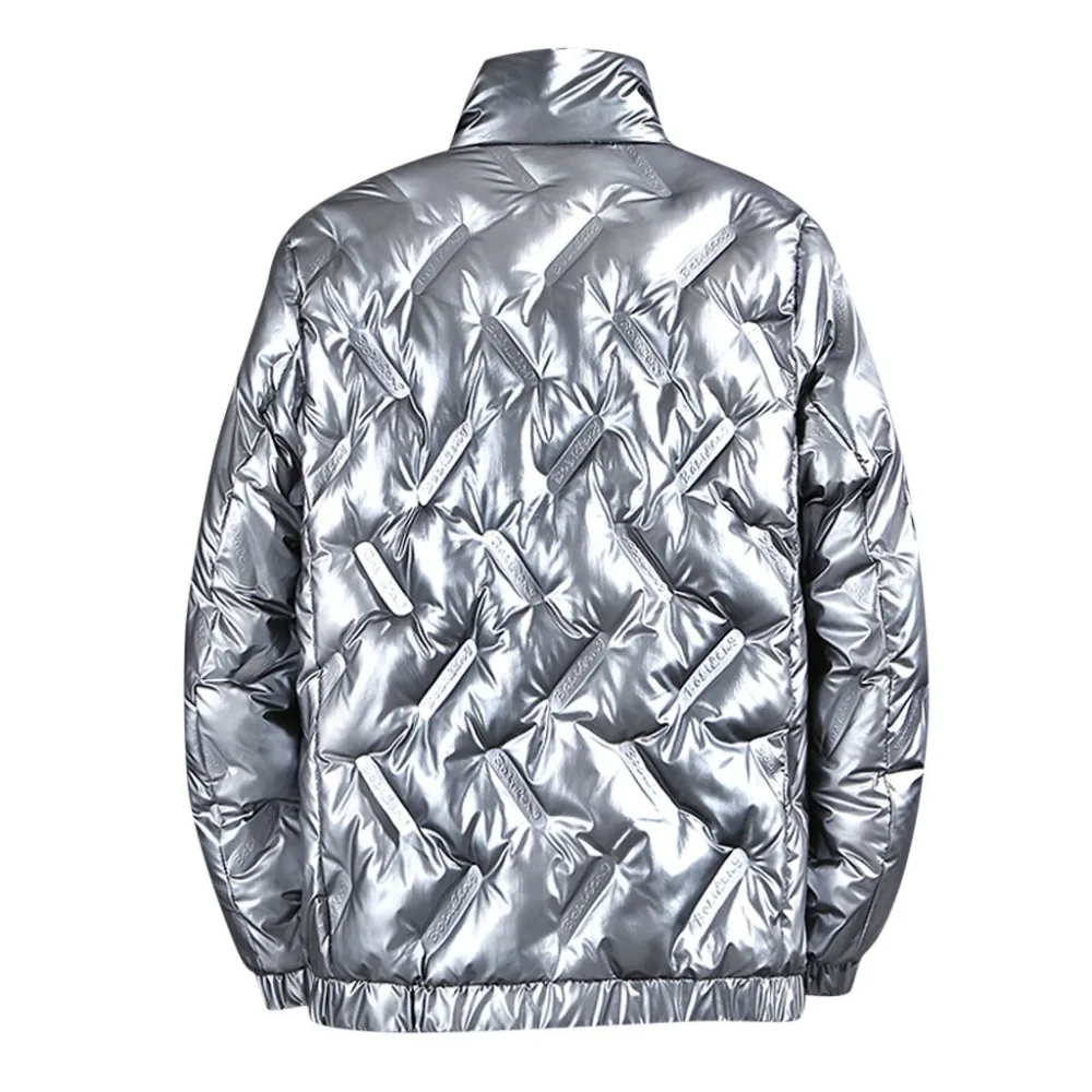 Winter Jacket Hoodies Men Bubble coats Causal Zipper Male Jackets Parka Warm Clothes For Men Streetwear Clothing Winter Coats 4