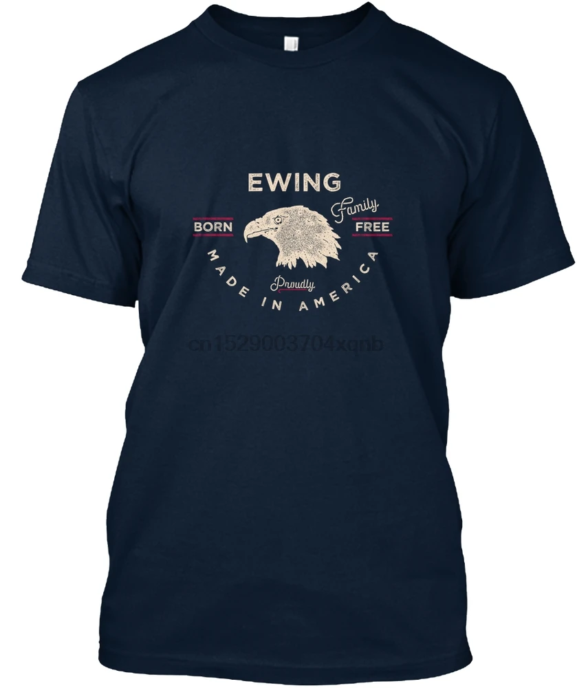 Мужская футболка Ewing family Born Free женская футболка| |