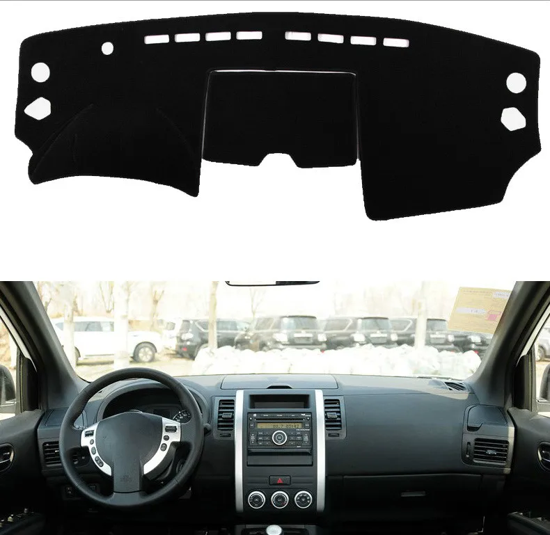 

For Nissan X-Trail Xtrail X Trail T31 2008 -2012 2013 Anti-UV Dashboard Cover Dashmat Mat Pad Car Styling Sun Visor Shade Carpet