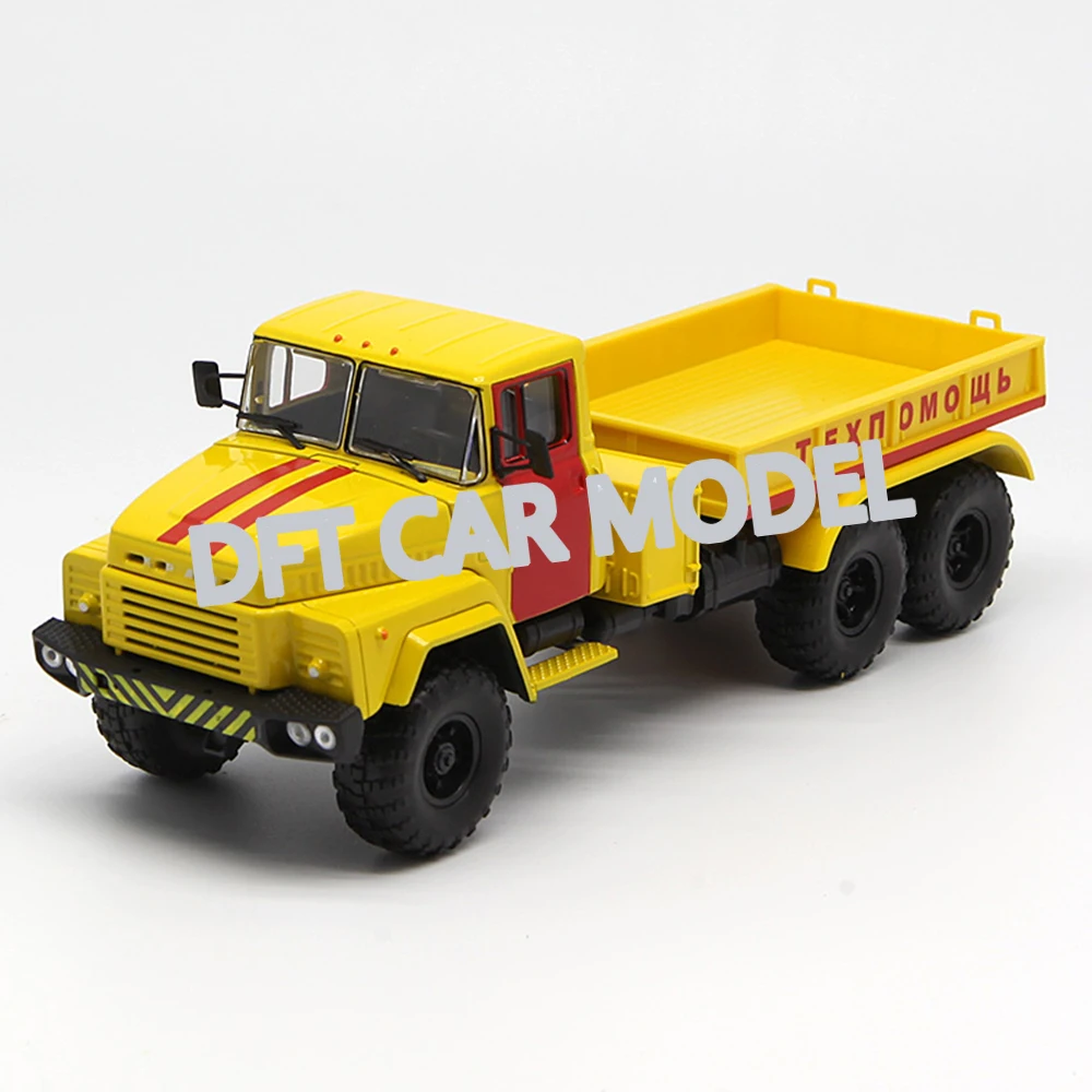1:43 Масштаб сплава игрушка KrAZ-260V модель детского игрушечного грузовика авторизованный игрушки для детей
