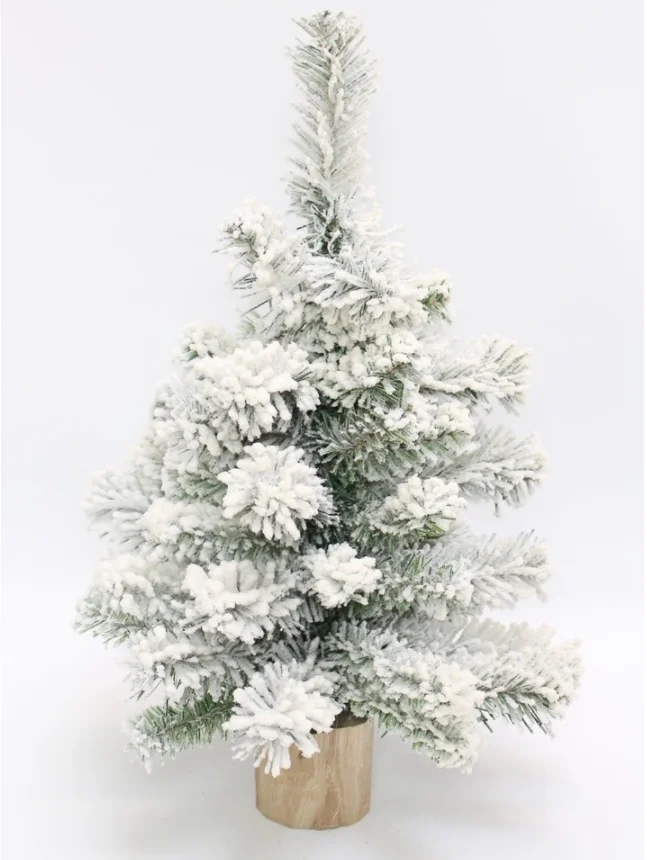 45cm tree as pic H45cm, Рождественская елка украшения, флокирование со снежным эффектом маленькие елочные украшения, настольные украшения, оконные украшения - Color: 45cm tree as pic